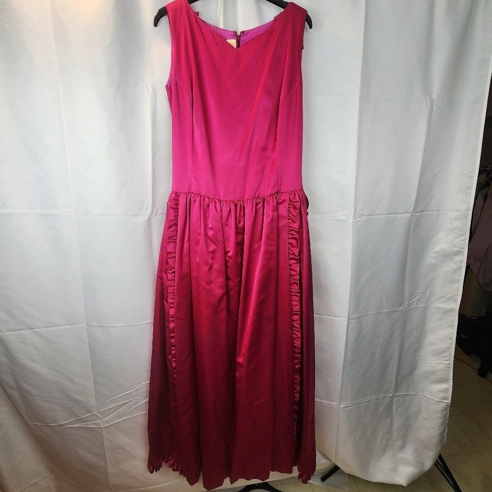 Maggy Reeves couture vintage gown size M(estimated) in EUC